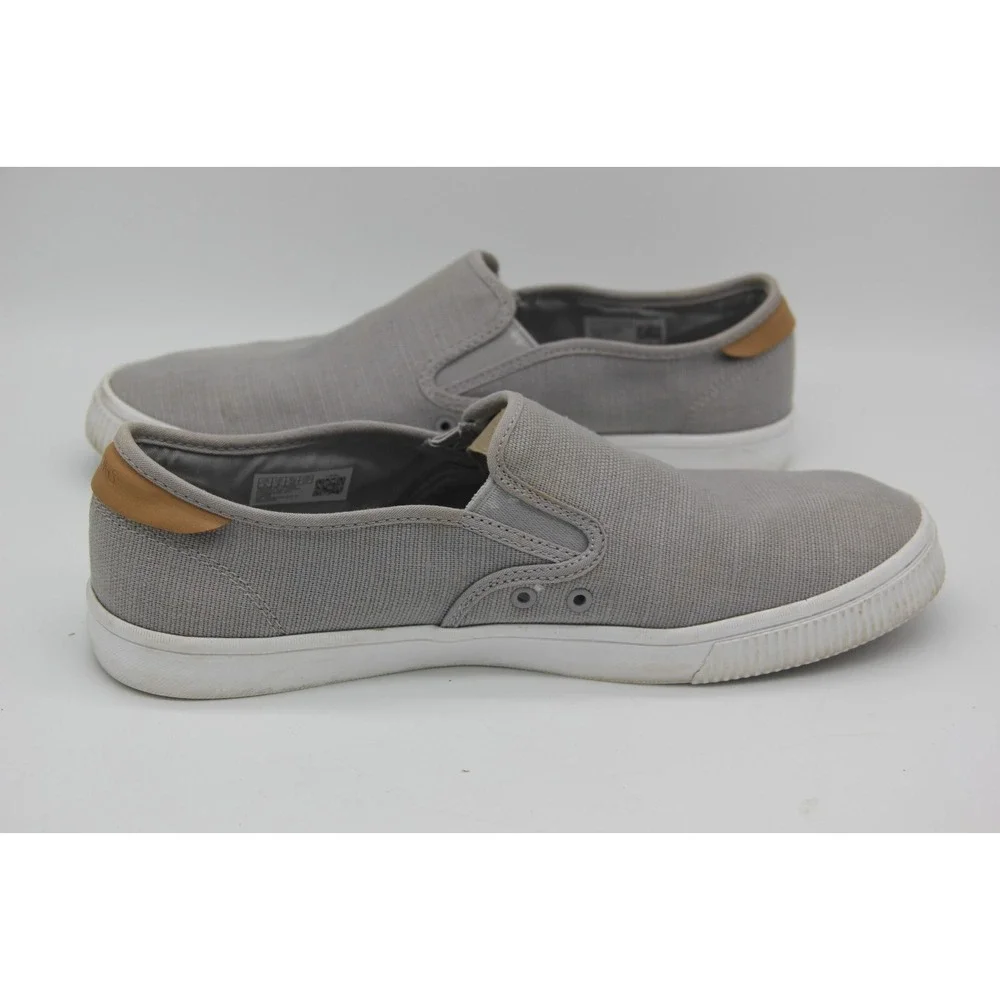 Toms Earthwise Men's Gray Size 9 Slip On Loafers